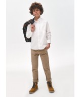 Рубашка для мальчика (белая), Mayoral 874-051