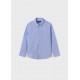 Рубашка для мальчика (голубая), Mayoral 874-052