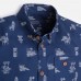 Рубашка для мальчика(синия),Mayoral 3151-017