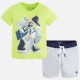Комплект:шорты,футболка для мальчика (кеды),Mayoral 3607-015