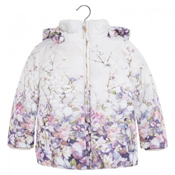 Куртка для девочки (цветы),Mayoral 