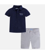Комплект:шорты,рубашка-поло для мальчика,Mayoral 3286-094