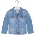 Куртка джинсовая для девочки (голубая),Mayoral  артикул 3436-021