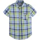 Рубашка для мальчика (клетка-зеленая), Mayoral артикул  6128-064